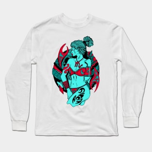 Turqred Scorpio Beauty Long Sleeve T-Shirt